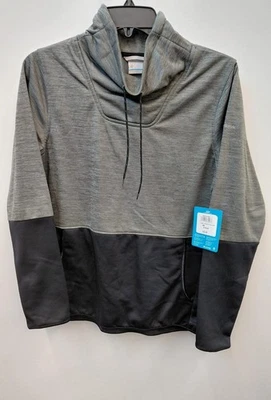 Sudadera para mujer Columbia Sunny Springs Pullover gris/negro talla M Foto 1 de 4