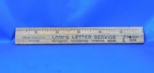 LOW'S LETTER SERVICE VINTAGE PHONE  1324 ~CHICAGO "MIMEOGRAPING ~ MULTIGRAPHING - Picture 1 of 2