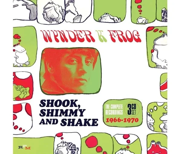 Wynder K. Frog: Shook, Shimmy And Shake The Complete Recordings 1966 - 1970 3CD Foto 1 de 1