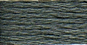 DMC 116 8-413 Pearl Cotton Ball Size 8 87yd-Dark Pewter Grey (10Pk) - Picture 1 of 1