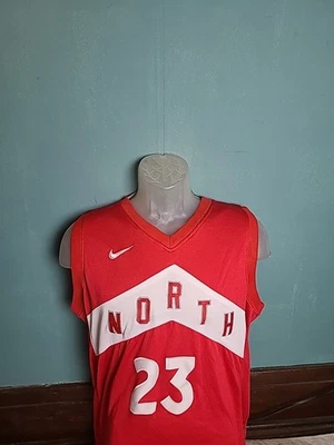 Nike Fred VanVleet #23 Toronto Raptors Finals Jersey Men's Size Small S NBA Red - Image 1 of 4