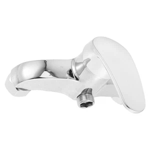 Robinet de douche mural en acier inoxydable mitigeur de douche commande manuelle plomberie - Photo 1/12