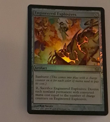 Engineered Explosives MP FOIL Magic the Gathering Fifth Dawn MTG - Image 1 of 4