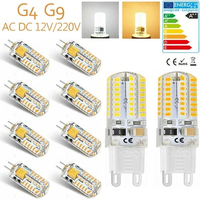 G9 G4 LED 3W 5W 7W Glühbirne Dimmbare Leuchtmittel Warmweiß Kaltweiß 12V/220V DC - Bild 1 von 4
