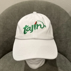 Baseballmütze Tajín weiß gesticktes Logo verstellbar Erwachsene NEU - Bild 1 von 5