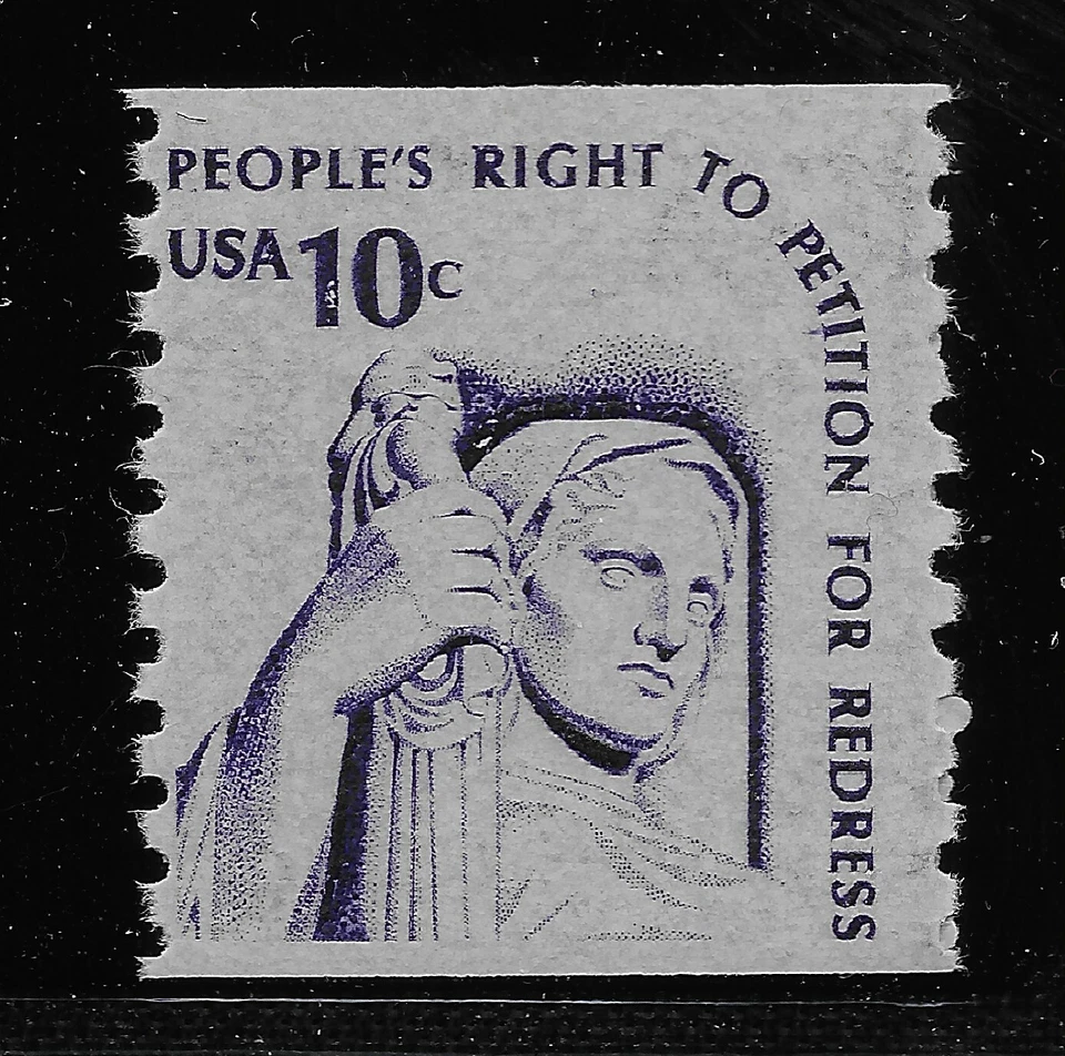 US Scott #1617, Single 1977 Justice 10c FVF MNH - Image 1 of 1