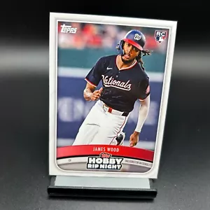 2025 Topps Hobby Rip Night #3 James Wood RC Washington Nationals - Bild 1 von 2