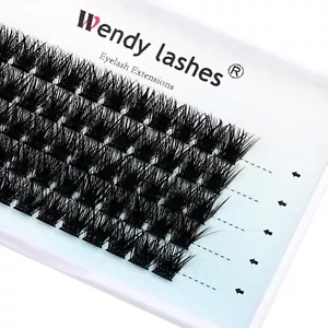Wendy Lashes Individual Cluster Lashes DIY Individual Eyelashes Ultra Thick lash - Picture 1 of 168