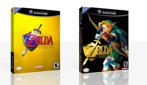 - Legend of Zelda: Ocarina of Time Master Quest Game Cube Case + Box Art Only - Picture 1 of 2