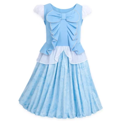 Cinderella Disney Story Play Dress for Kids Gus Jaq NEW NWT Size 3 Blue Princess - Image 1 of 4