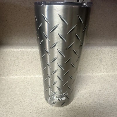 Vaso de acero inoxidable con placa de diamante Tervis 30 OZ Foto 1 de 4