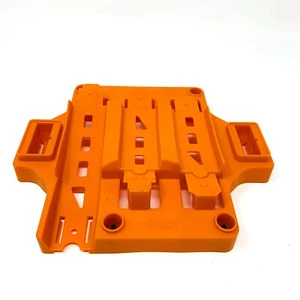 Hot Wheels Orange 3 Track Connector Base Replacement Part - Picture 1 of 6