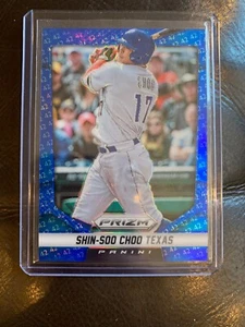 2014 PANINI PRIZM SHIN-SOO CHOO Jackie Robinson Prizm SP #7/42 TEXAS RANGERS - Picture 1 of 2