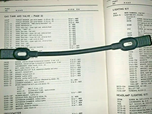 AERMACCHI HARLEY 62041-73P GAS TANK STRAP 1973 & 1974 SR100 BAJA SPRINT SS SX - Picture 1 of 1
