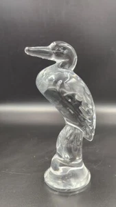 Duncan Miller Crystal Heron Water ird Figurine - Picture 1 of 7