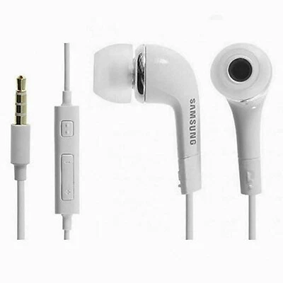 Genuine Samsung Headphones Earphones Headset EHS64AVFWE 3.5mm Jack - white - Image 1 of 2