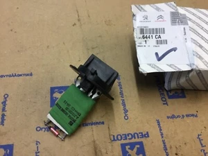 Genuine Peugeot boxer Citroen RELAY Heater Motor control module 6441CA 2002-2005 - Picture 1 of 7