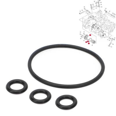 For Yamaha YFZ 450 2004-2020 Oil Filter Cover O Ring Set  WR250F YZ250F WR426F - Image 1 of 4