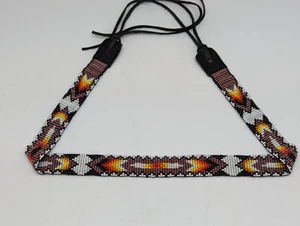 Beaded Hat Band Western Style Multi-Color - Picture 1 of 2