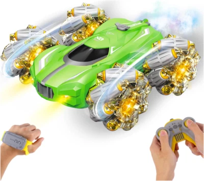 RC Stunt Car Double-Sided 4WD Drift Remote Control Vehicle Music Lights Effects - Image 1 of 4