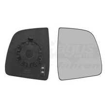 VAN WEZEL exterior mirror glass right heated e.g. for Fiat