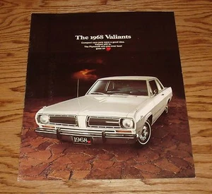 Original 1968 Plymouth Valiant Verkaufsbroschüre 68 100 Siegel - Bild 1 von 2