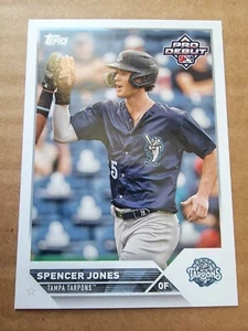 Spencer Jones 2023 Topps Pro Debut Baseball Card PD-59 - Picture 1 of 10