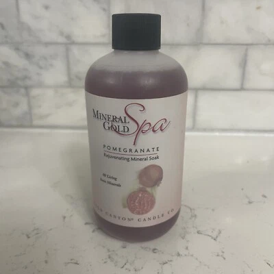 Remojo mineral rejuvenecedor Gold Spa GRANADA mineral Gold Gold Gold 8 OZ Gold Canyon Co. Foto 1 de 2