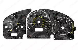 Tarjetas de esfera de carbono forjado Subaru Impreza GX 8 colores indicadores - Imagen 1 de 8