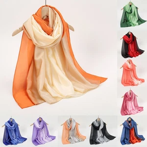 Hijab Mujeres Musulmanas Bufanda Larga Mantón Envolvente Moda Turbante Pañuelo Estola Islámico - Imagen 1 de 32