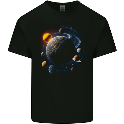 GILDAN Das Sonnensystem Weltraum Planeten Astronomie Kinder T-Shirt Kinder