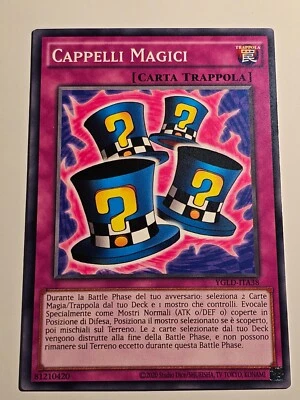 Magical Hats●YUGIOH●YGLD●2015●COMMON●ITALIAN●NM●Y19 - Image 1 of 2