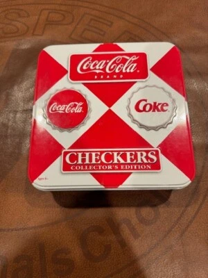 Coca Cola Checkers Collection - Pre Owned - Open Box - See description - Image 1 of 4
