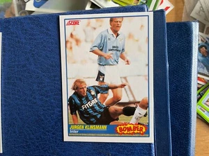 CARDS SCORE 92 BOMBER INTER KLINSMANN N 369 NUOVA *** - Picture 1 of 2
