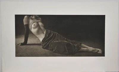 Willi Kissmer /Radierung /250 Exemplare /handsigniert/Die Liegende/Erotik - Bild 1 von 4