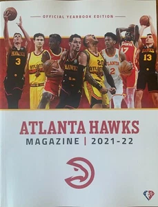 2021-2022 ATLANTA HAWKS YEARBOOK NBA BASKETBALL PROGRAM FINALS ? 144 PGS HUNTER - Picture 1 of 3