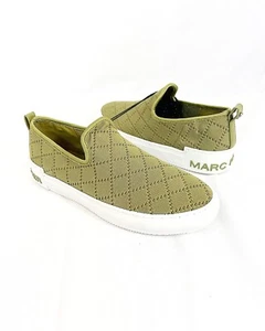 Marc Fisher MFDELYA Olive Green Slip On Loafers Flat Shoes Size available Sz 7.5 - Picture 1 of 12