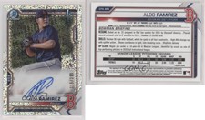 2021 Bowman Chrome Prospect Speckle Refractor /299 Aldo Ramirez #CPA-ARA Auto