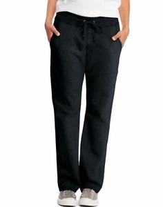Hanes Womens French Terry Pocket Pant - Picture 1 of 9