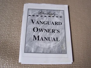 WEATHERBY VANGUARD RIFLE OWNERS OPERATING MANUAL - Picture 1 of 2