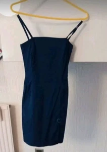 Vintage Mädchen Damen dunkelblau Kleid Alter 10 140 cm von Tammy Girl - Bild 1 von 3