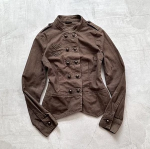 Vintage Napoleon Military Chevrons Jacket Punk Japan Hysteric Glamour PPFM Vibe - Picture 1 of 13
