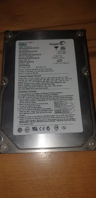 80 GB IDE SEAGATE Barracuda 7200 ST380011A  3,5 " Zoll - Bild 1 von 2