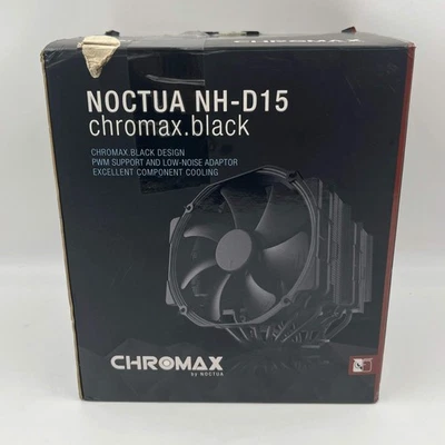 Noctua NH-D chromax.black CPU Cooler NH-D15 CH.BK CPU Cooler - Image 1 of 4