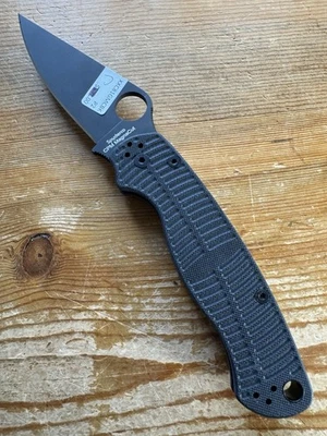 Spyderco Para Military 2 Salt C81GMCBKP2 Blk Magnacut G10 Knife Factory Second C - Image 1 of 4