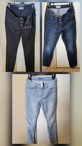 Girl's Jeans / Pants - Size 12 - Lot of 3 - Justice / Jordache - Skinny/Slim - Picture 1 of 10