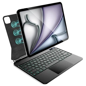 iPad Air 13 pollici custodia tastiera M3 2025 & M2 2024 Magic Keyboard per iPad Pro 12 - Foto 1 di 10