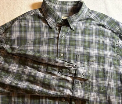 R M Williams Big & Tall Men’s Button Down Flannel Shirt 4XL  Wool Blend - Image 1 of 4