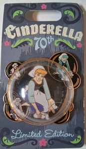 Nuevo prendedor de burbujas de jabón Disney Cenicienta 70 aniversario 2020 WDW DLR 3D edición limitada - Imagen 1 de 3
