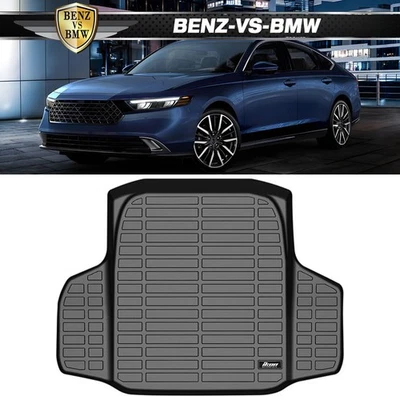 Alfombrilla de maletero para Honda Accord 18-25 moldeada en 3D para todo tipo de clima revestimiento de carga TPE Foto 1 de 3